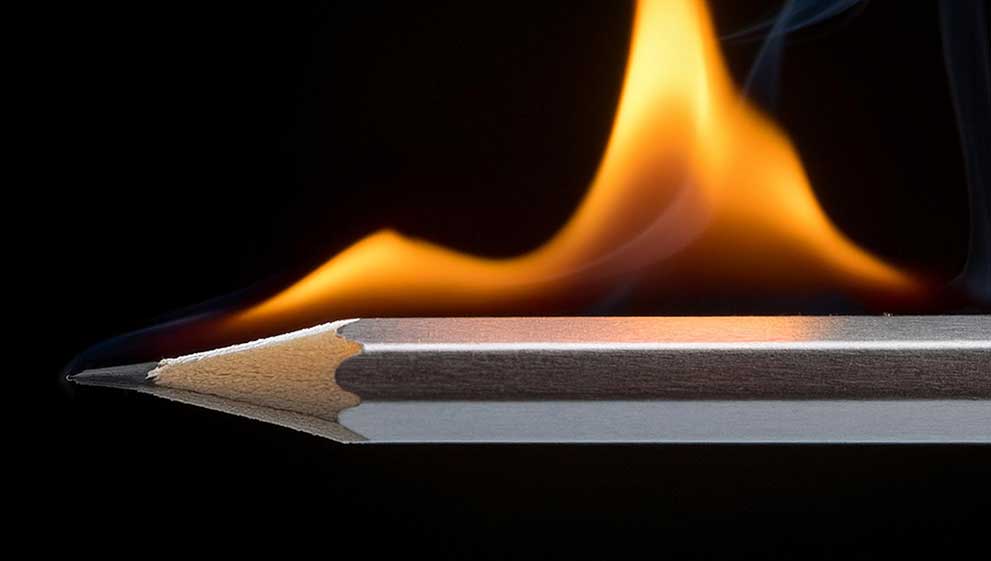 The Stainless Steel flaming pencil that helped give birth to Concorde